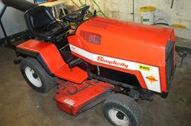 Simplicity lawn tractor