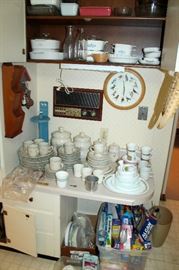 Vintage kitchenware and dishes
