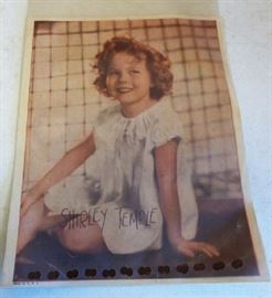 Vintage Shirley Temple Advertisement