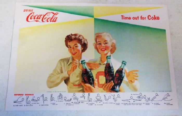 Original 1950s Coca-Cola Book Covers