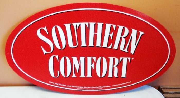 Vintage Southern Comfort Tin Sign