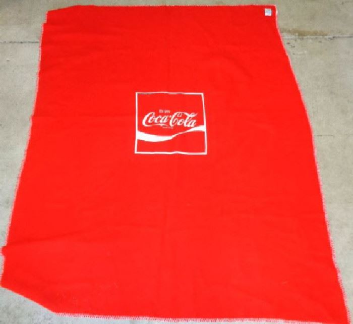 Vintage Coca-Cola Blanket