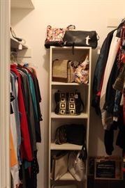 Purses and women's clothing