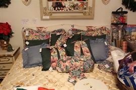 Queen bed and mattress set