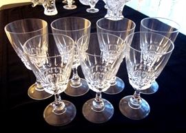 Crystal goblets