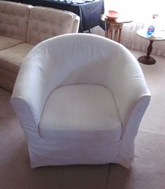 IKEA club chair, one year old and has new cover.