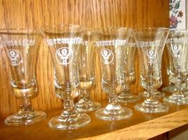 Jägermeister stemmed shot glasses (10)