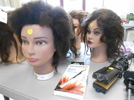 Cosmetology Heads and supplies