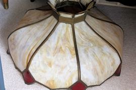Slag Glass lampshade