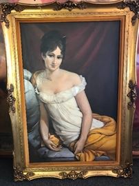 Large Oil Painting of Josephine.