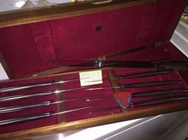 Vintage Gerber knife sets