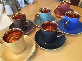 Figgjo Flint espresso cups and saucers; Norway