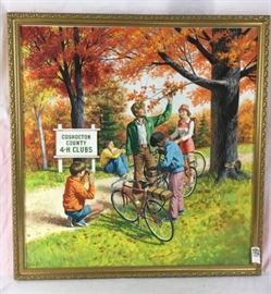 James E. Seward Original Oil Painting