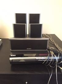 Sony Speakers and CD player