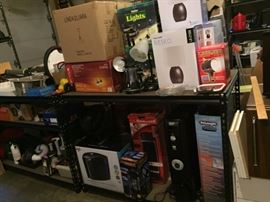 Light Fixtures, Fans, Heaters.