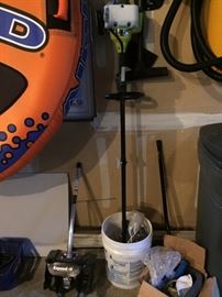 Ryobi 2 Cycle Gas Trimmer Expand IT System with Edger and Cultivator Attachments