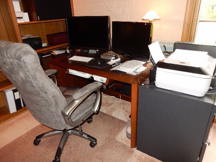 desk and chair computers not for sale