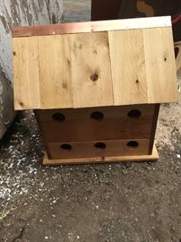 Extra large handmade bird house