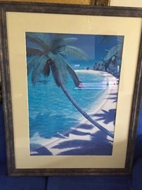 Framed art by Dan Mackin