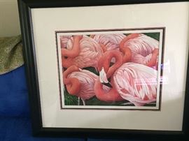 Framed art by Debi Elliott