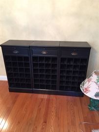 3 wine racks from Pottery Barn