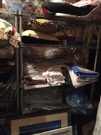 Shelves full of items