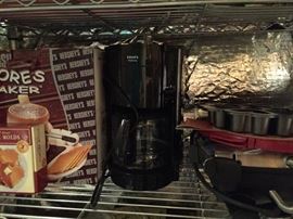 Shelves full of items