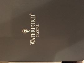 Waterford vase, new with box