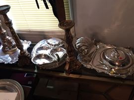 Silverplate items - 60% off all 4 days