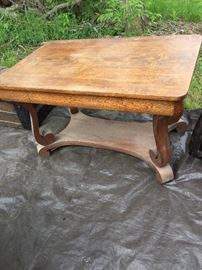 Antique oak Hall table
