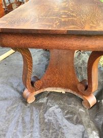 Antique oak Hall table