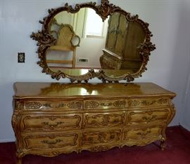 Dresser and Mirror