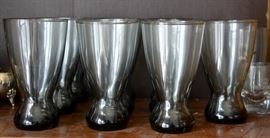 Vintage Smoked Glass