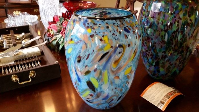 this vase is sign by the artist 