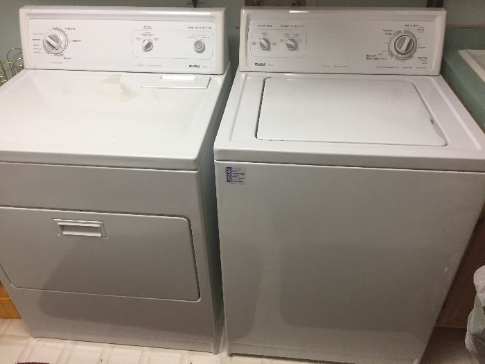  Kenmore 700 series washer and dryer 