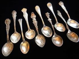 STERLING SILVER SPOONS