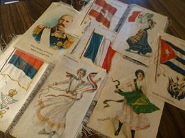 ANTIQUE CIGARETTE SILKS