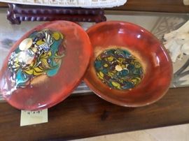 Mid Century Ceramic Bowl with Cover