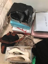 Lots of shoes & bags 