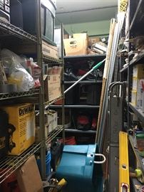 Garage is packed 