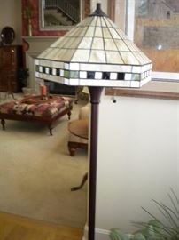 Tiffany style floor lamp