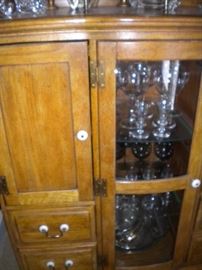 Antique replica martini bar