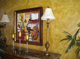 Musical themed wall art