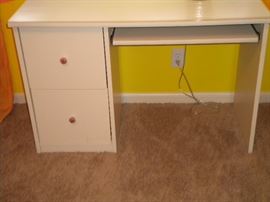 White desk
