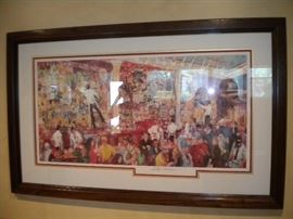 LeRoy Neiman signed art
