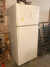 #65 Whirlpool 21 cu fridge $150