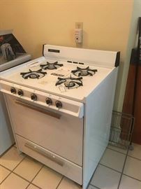 #2 Brown brand  gas range 30w $175