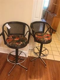 #34 (2) black barstools 29" tall. $35 each
