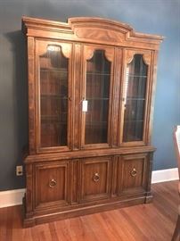 #15 Drexel china cabinet 60x17x78 $275