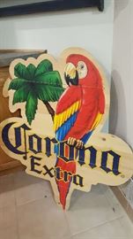 Corona extra wood sign    $60